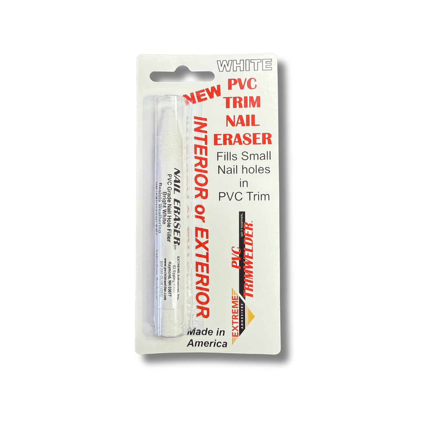 PVC Trim Welder Nail Eraser Stick