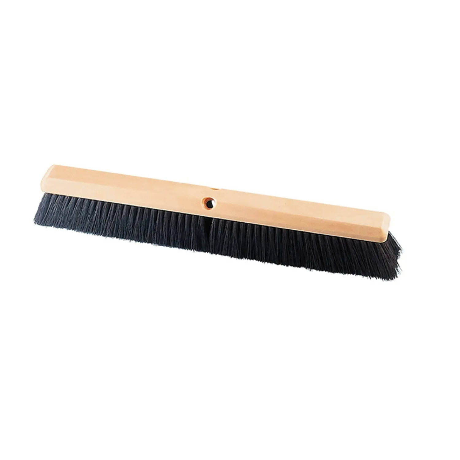 Black Poly Garage Broom Head 24"