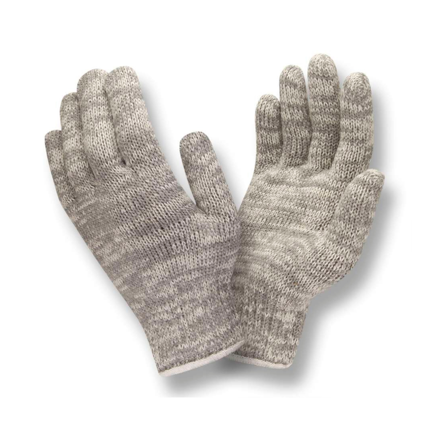 Machine Knit Multi-Color Gloves - Large
