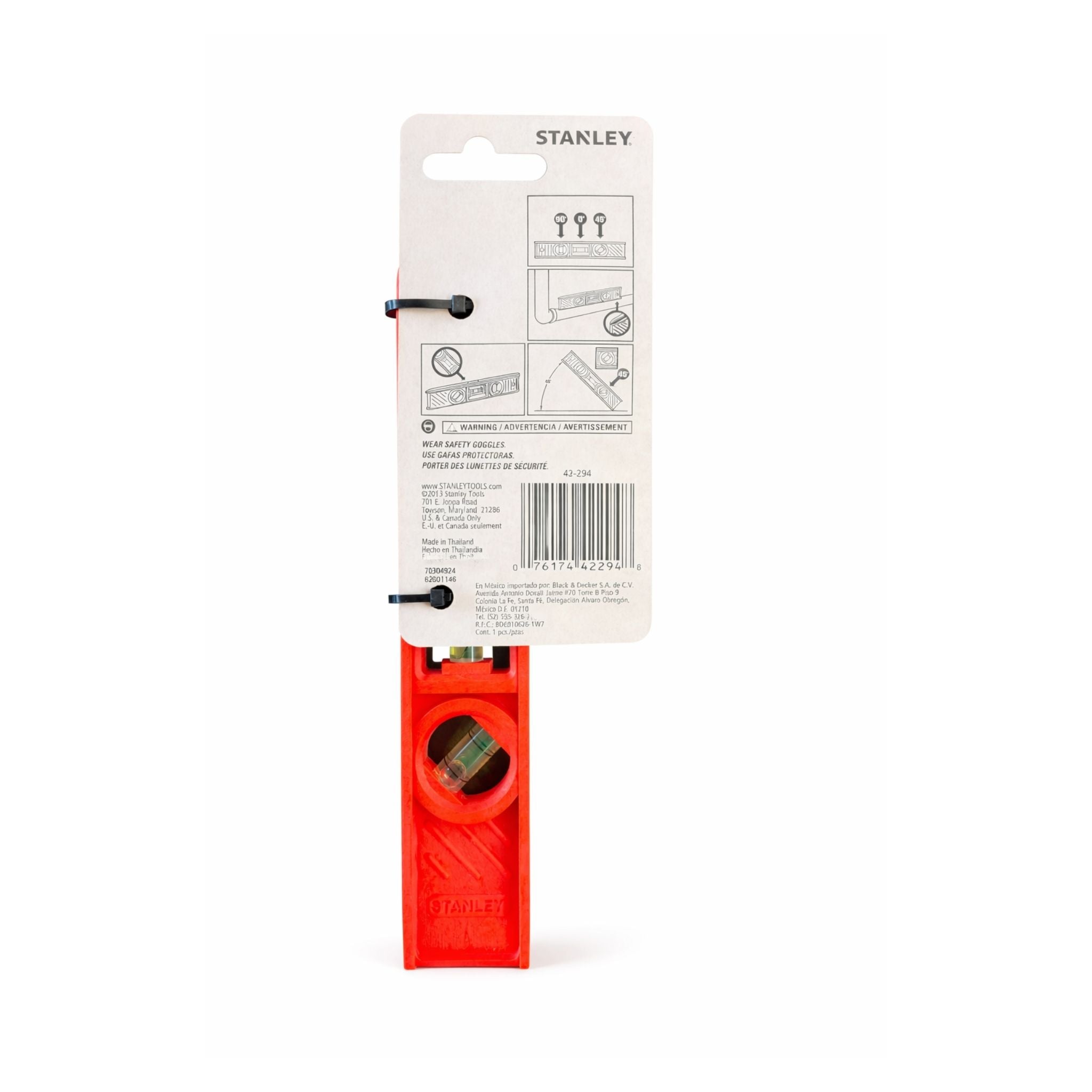 Stanley 8" Torpedo Level #42-294