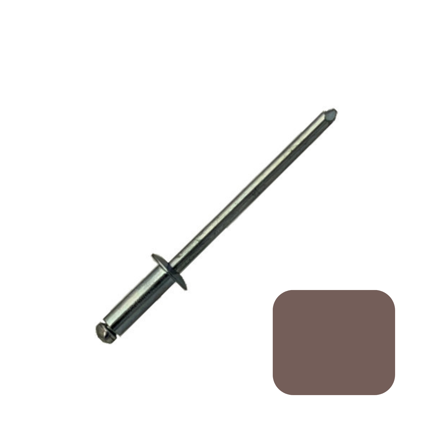 Blind Open Rivet #42 Brown (100/bag)