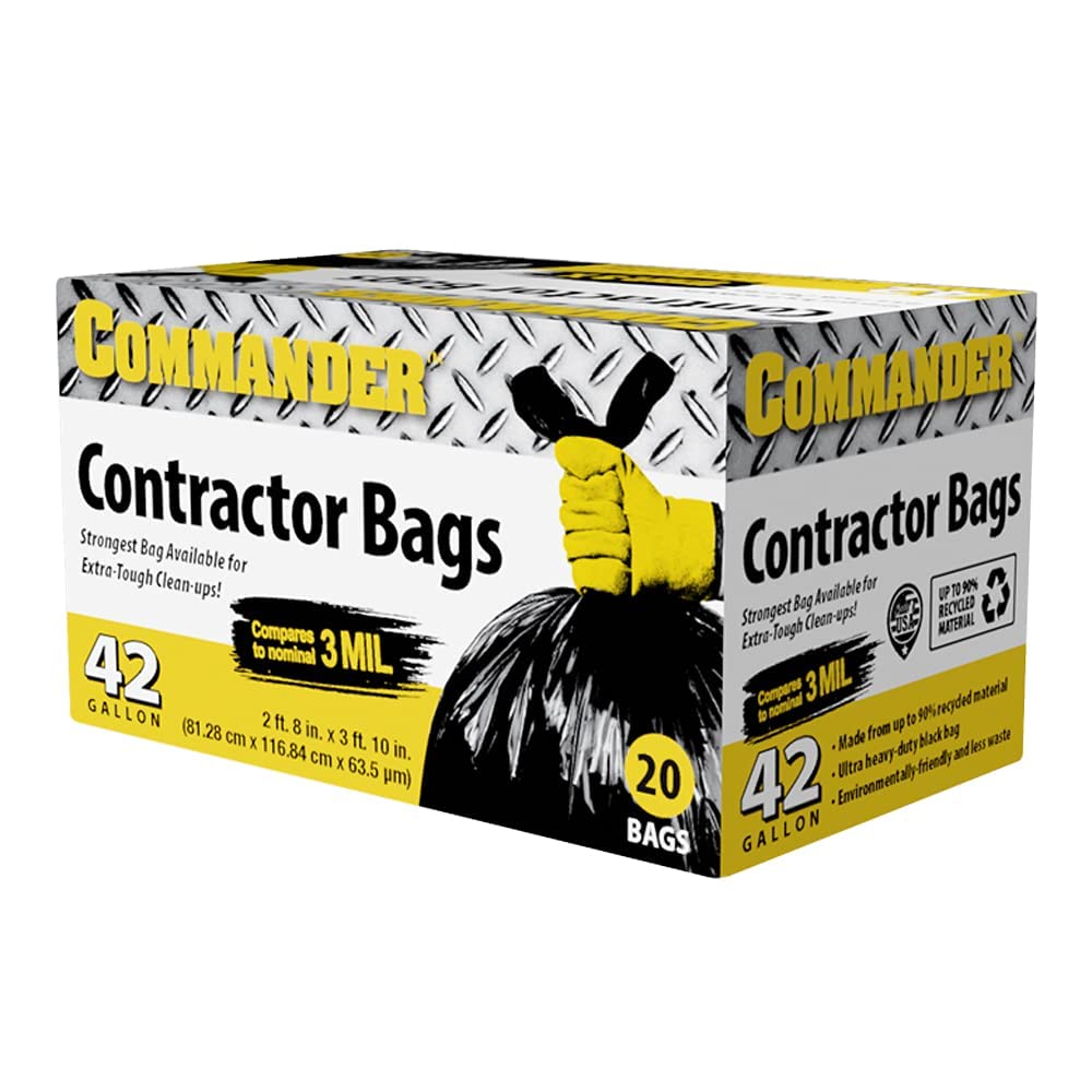 Contractor Bags - Commander HD 20ct