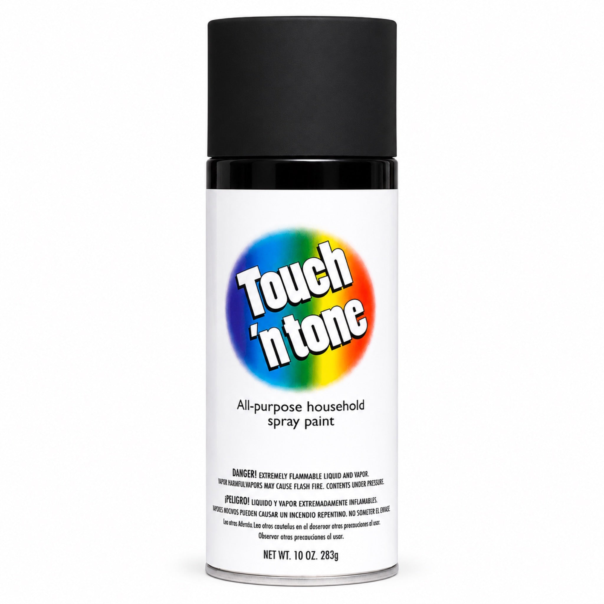 Touch 'N Tone 10oz Touch Up Spray Paint - Flat/Matte Black