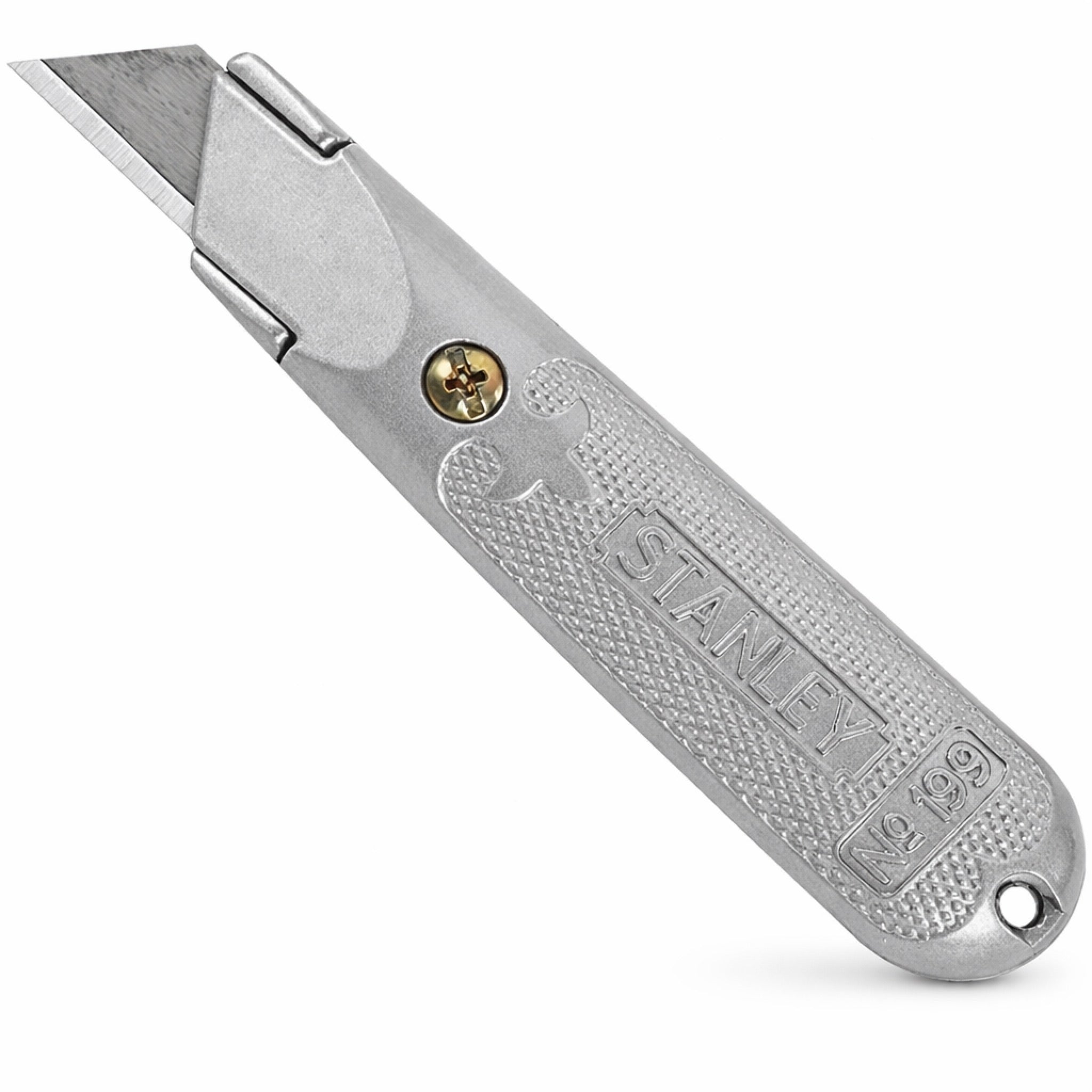 Stanley Fixed Blade Utility Knife with 3 Blades #10-209