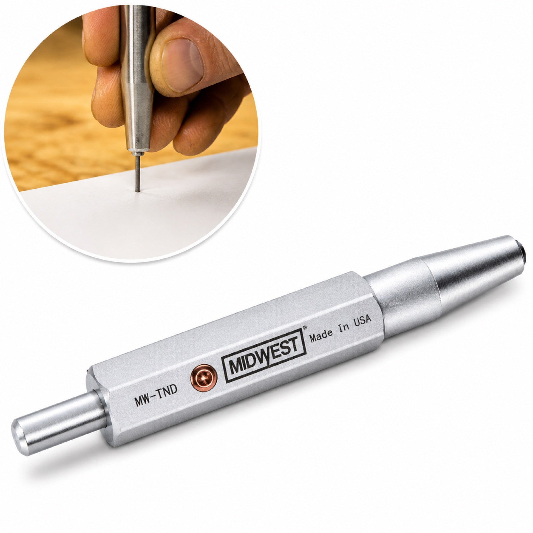 Midwest Trim Nail Driver / Punch for Fascia, Soffit, & Aluminum Trim #MWT-TND