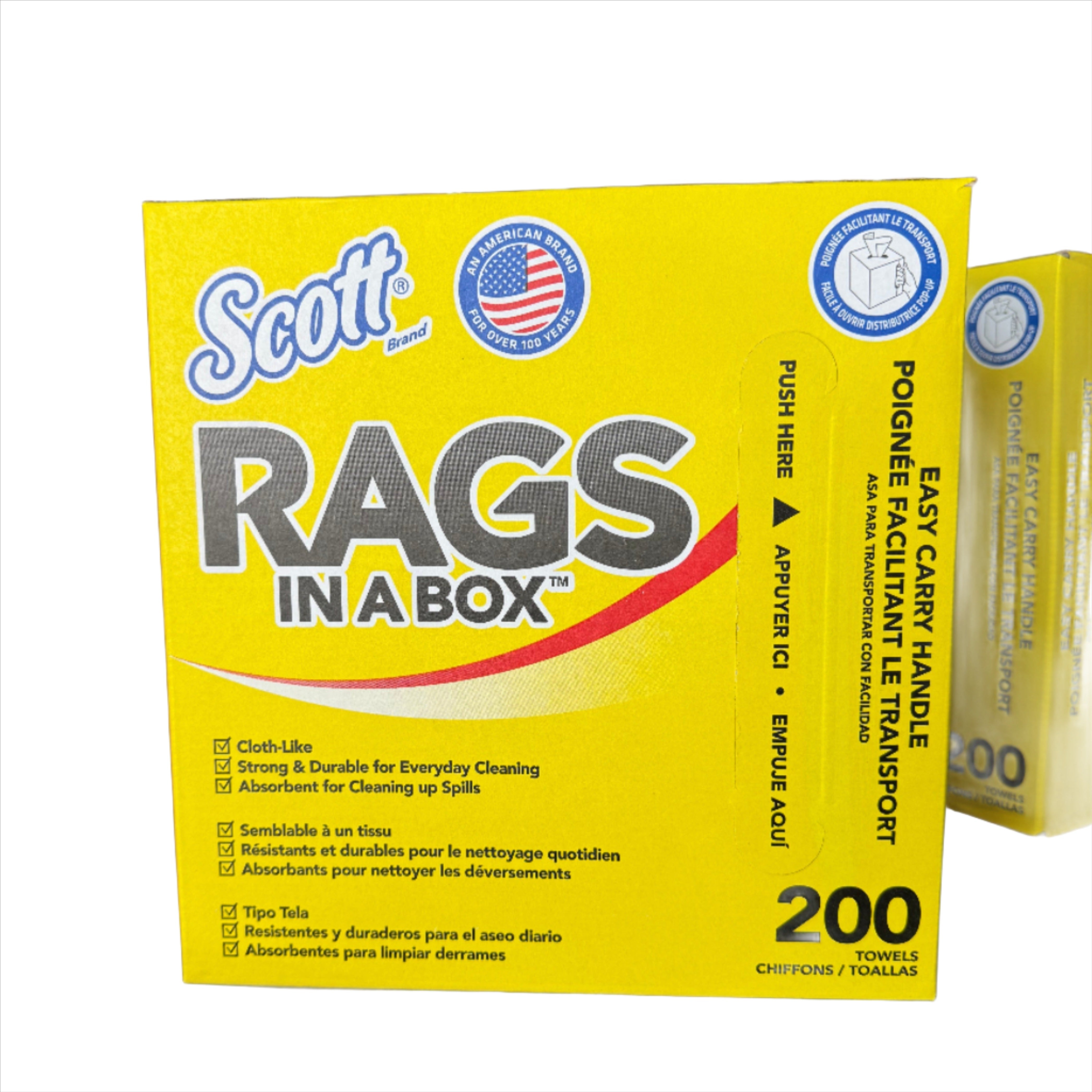 Scotts Rag-In-Box 200ct