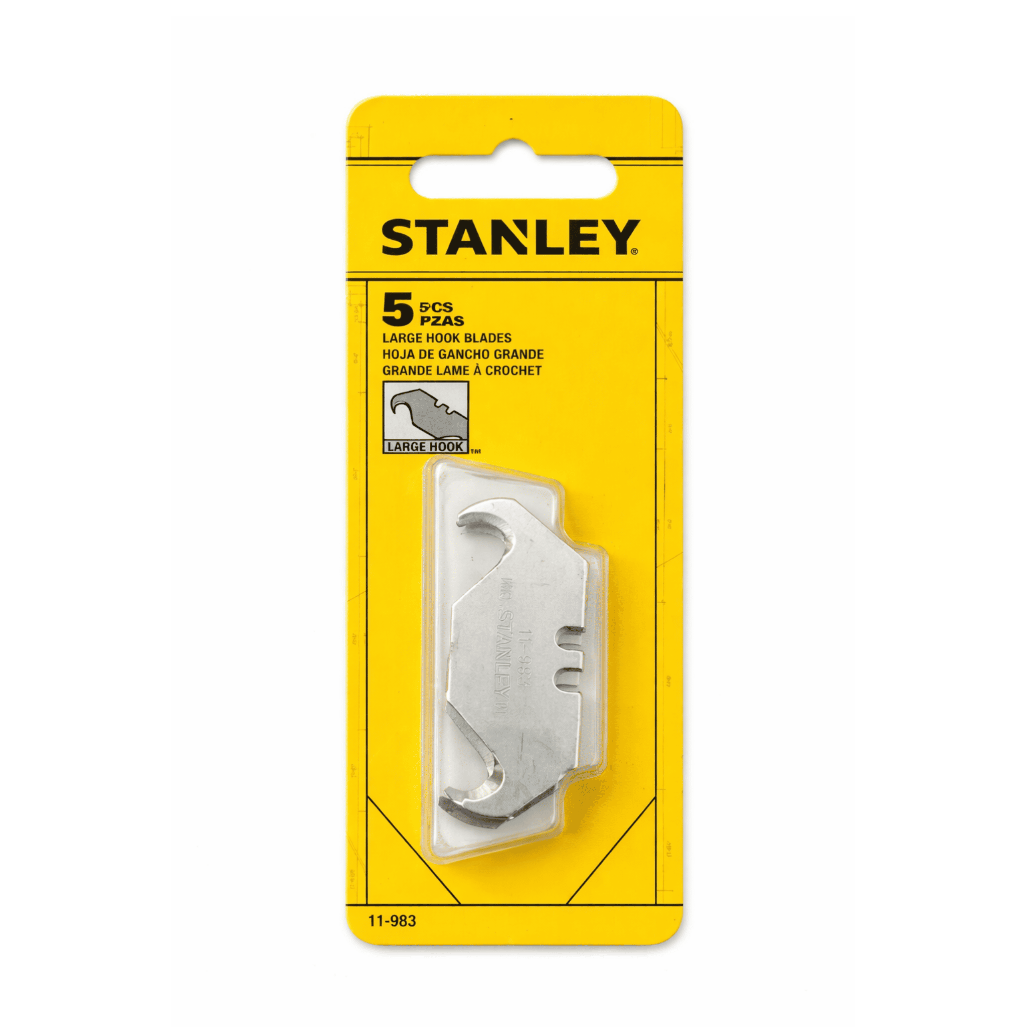Stanley Hook Utility Blades – 5 Pack
