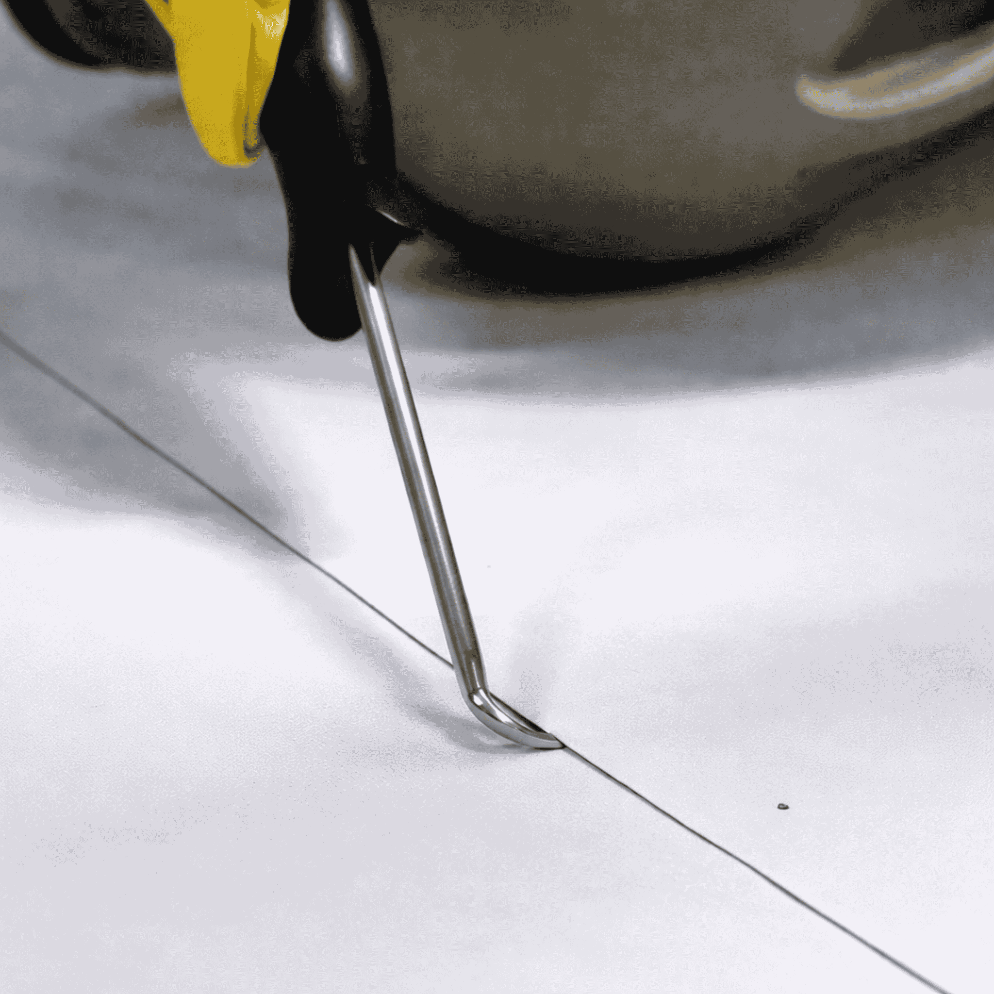 10" Roofing Seam Probe with Threaded Plastic Handle