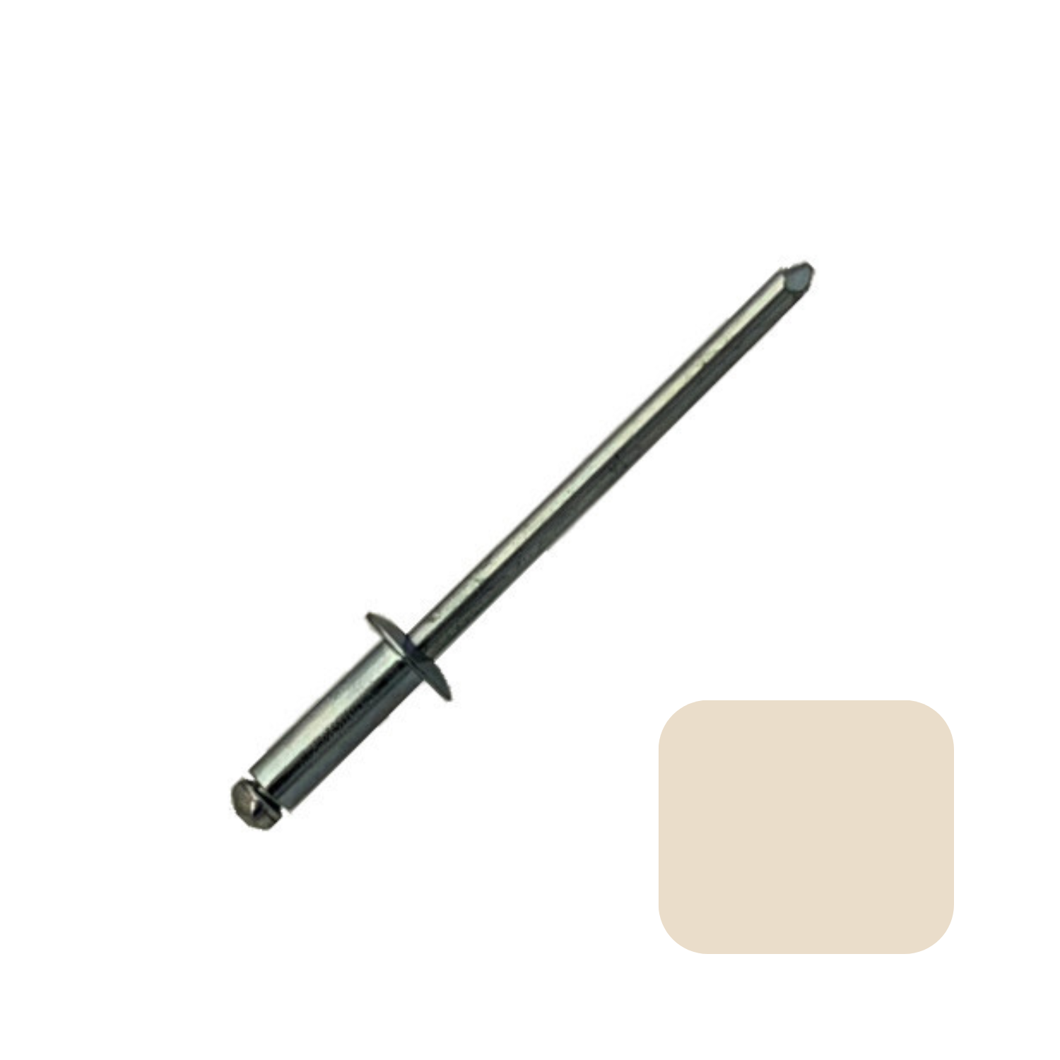 Blind Open Rivet #44 Almond (100/bag)