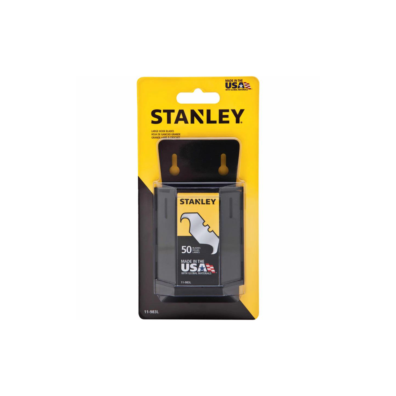 Stanley Utility Hook Blade Dispenser 50pk #11-983L
