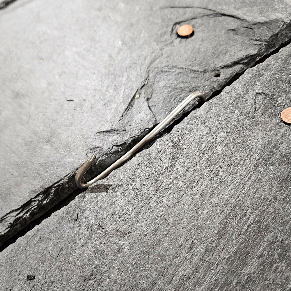 3" Stainless Steel Slaters Hooks (1 Pound)