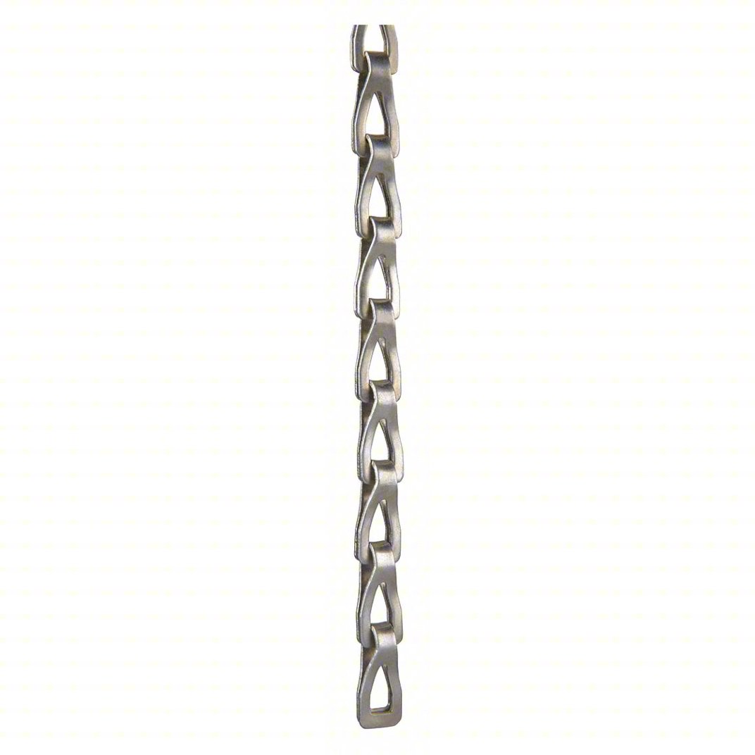 Sash Chain #8 Zinc -  500' Roll