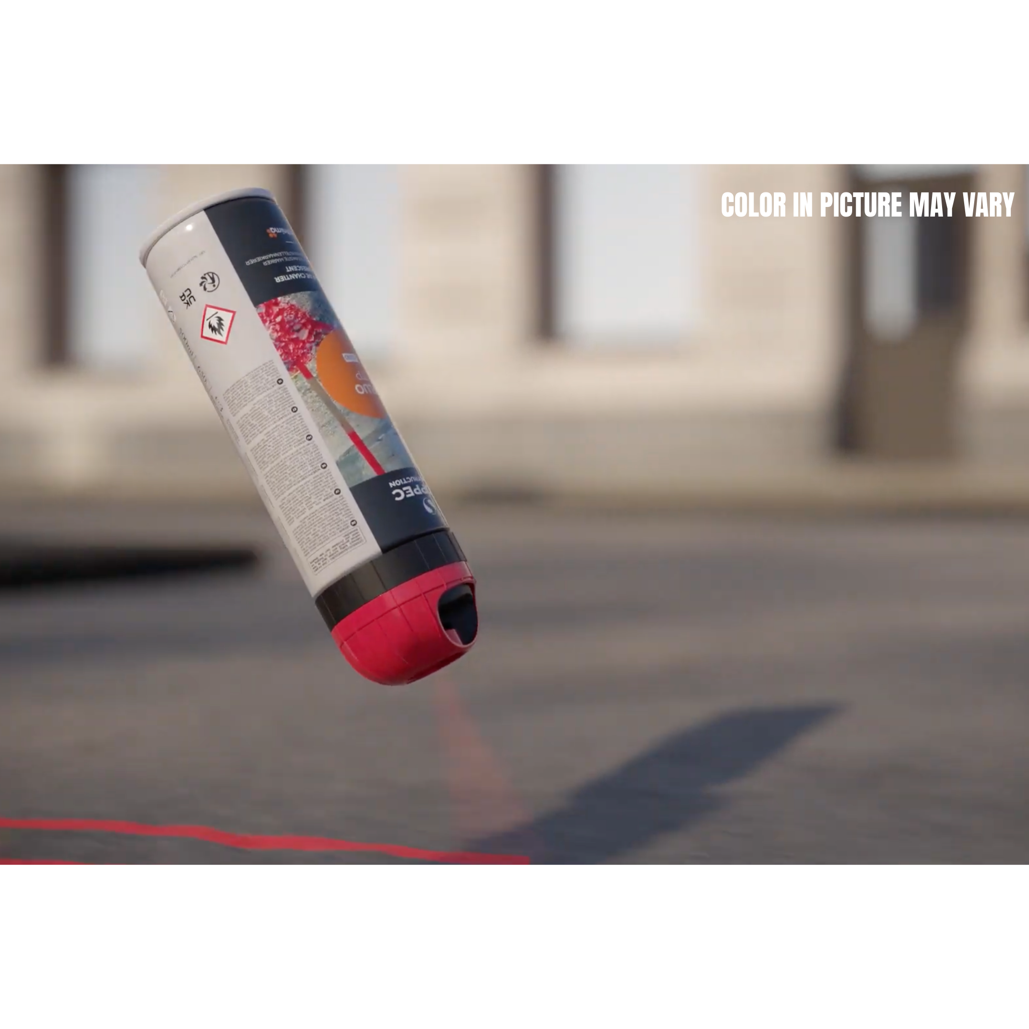 Hi-Viz Marking Spray Paint with TP Safety Cap - PINK 12oz