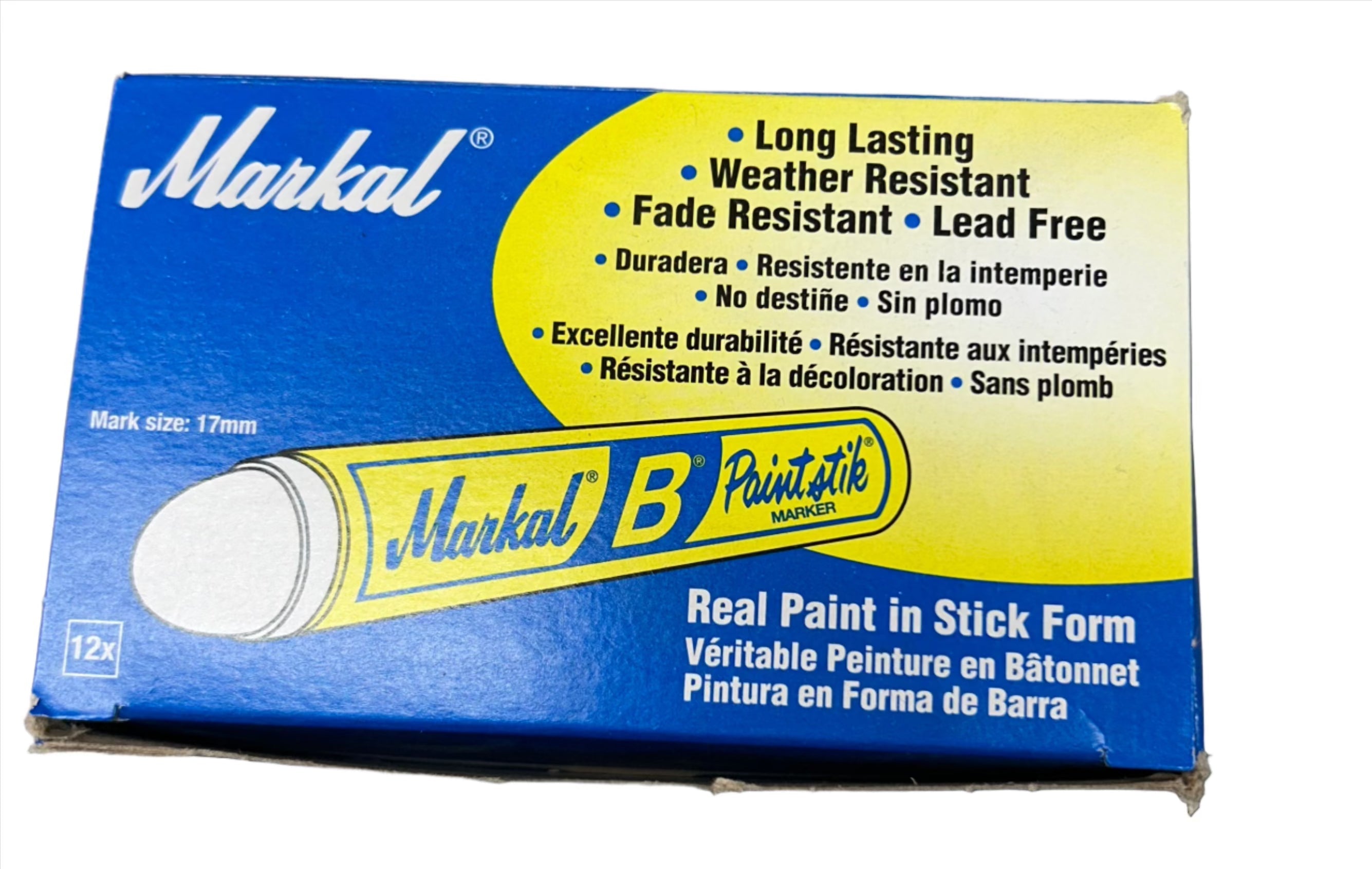 Markal Paint Stik Crayon - White