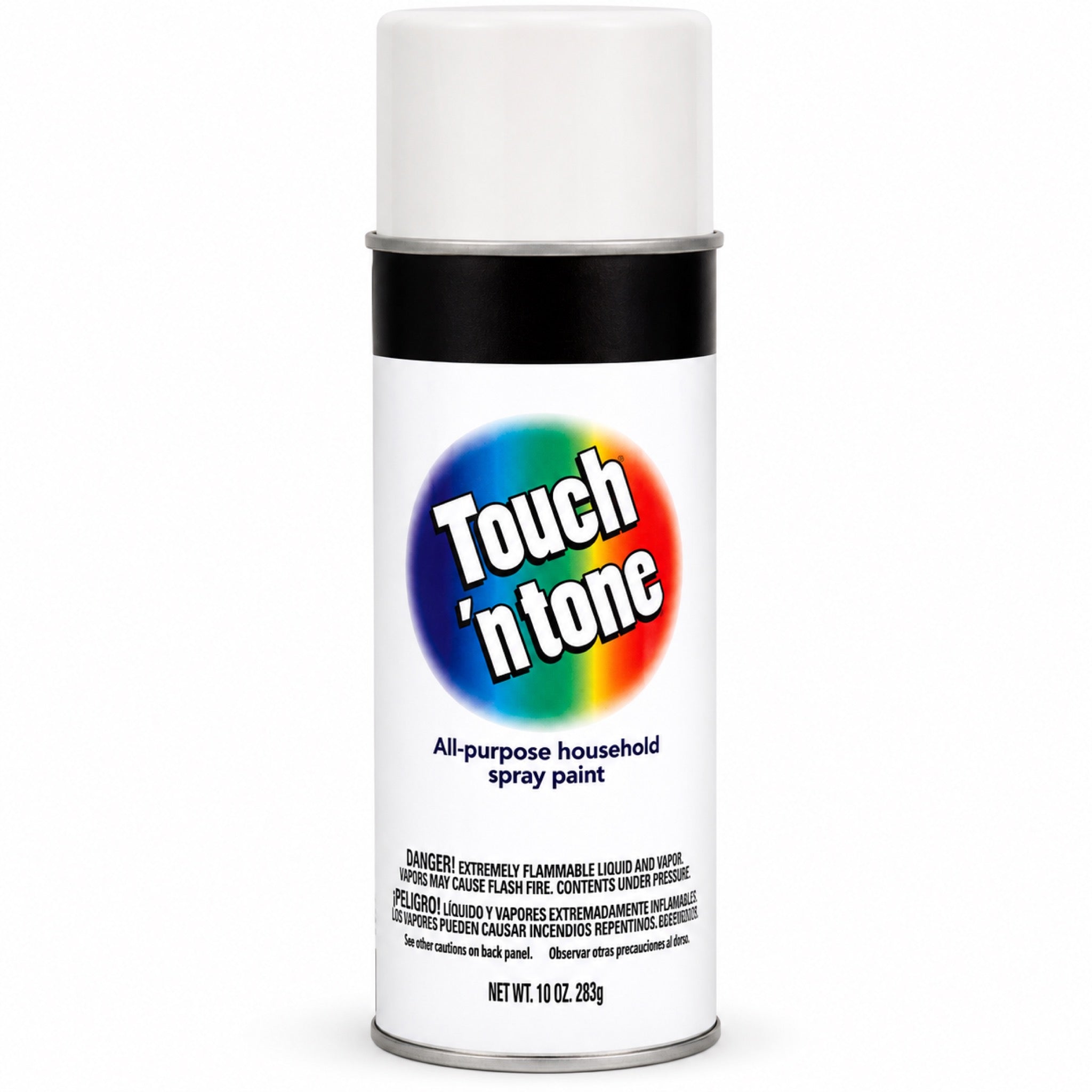 Touch 'N Tone 10oz Touch Up Spray Paint - Flat/Matte White