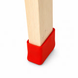 2x4 Wood/Lumber Stud Bumpers – Surface Protection Pads (4-Pack)