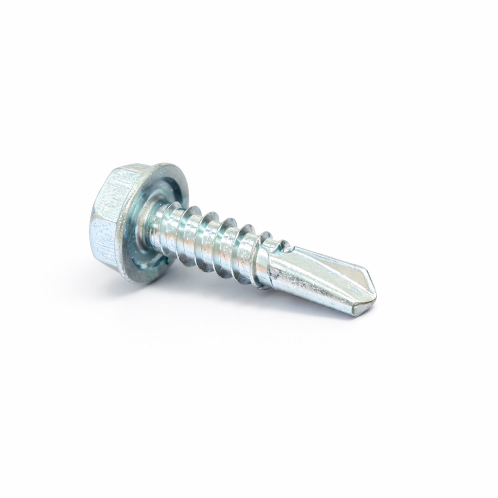 HVAC Self-Drilling Screws #10-16 | 5/16" Hex Head | 3/4" Length (500/tub)
