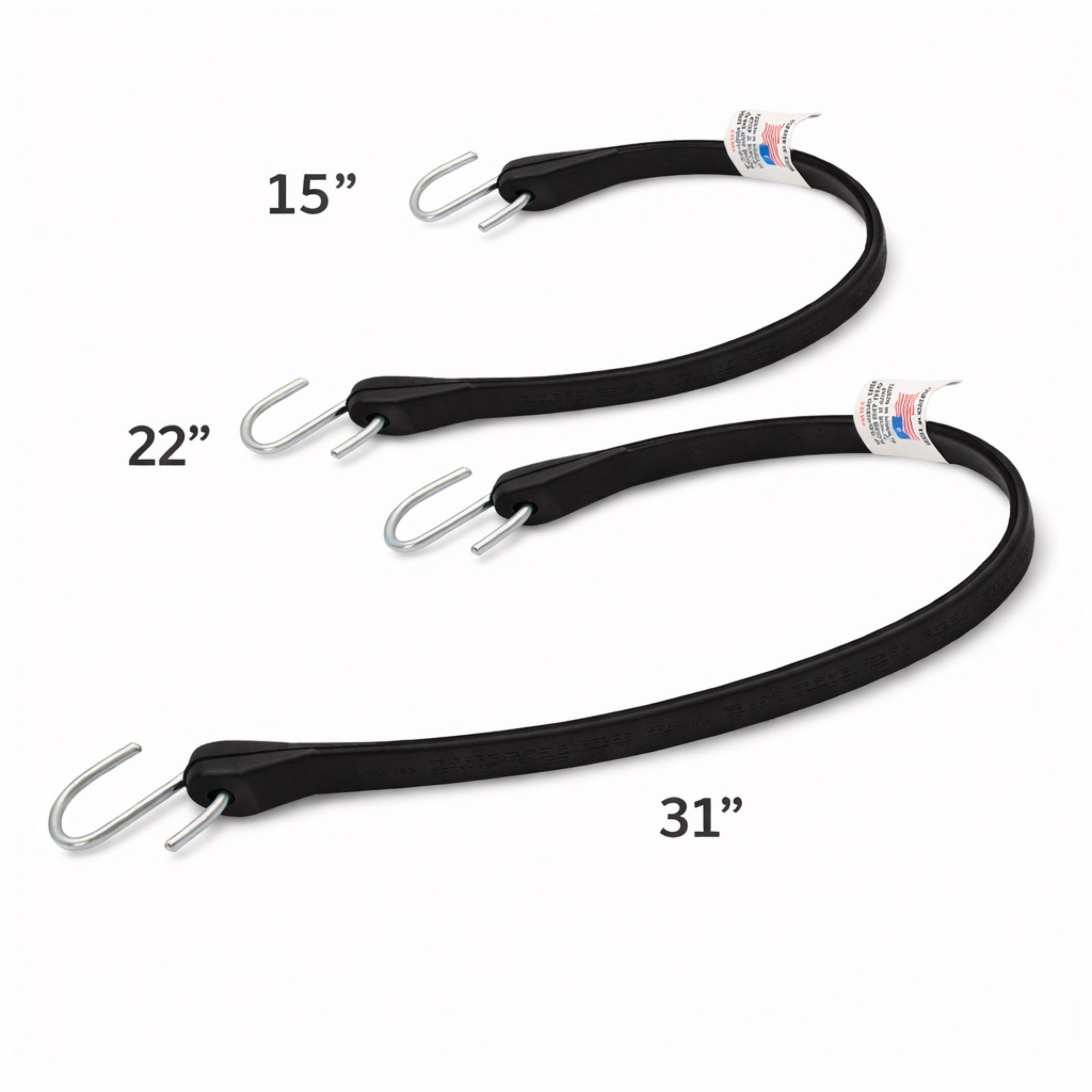 Heavy Duty Gunk "Hold-Zit" Bungee Cord Tie Down Straps