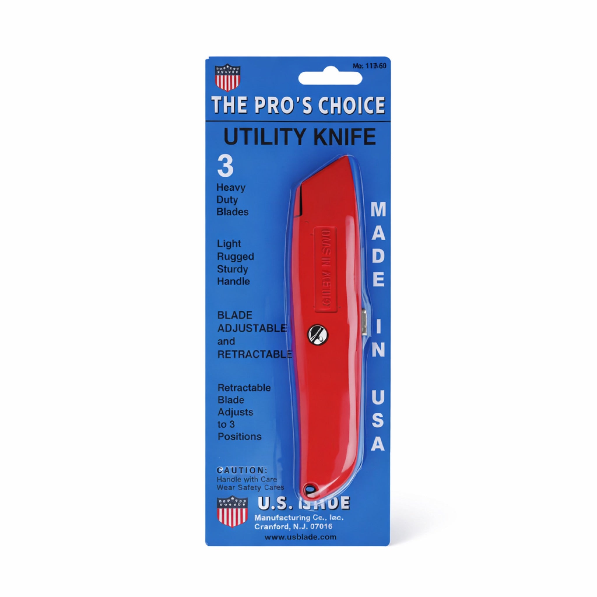 US Blade Retractable Utility Knife