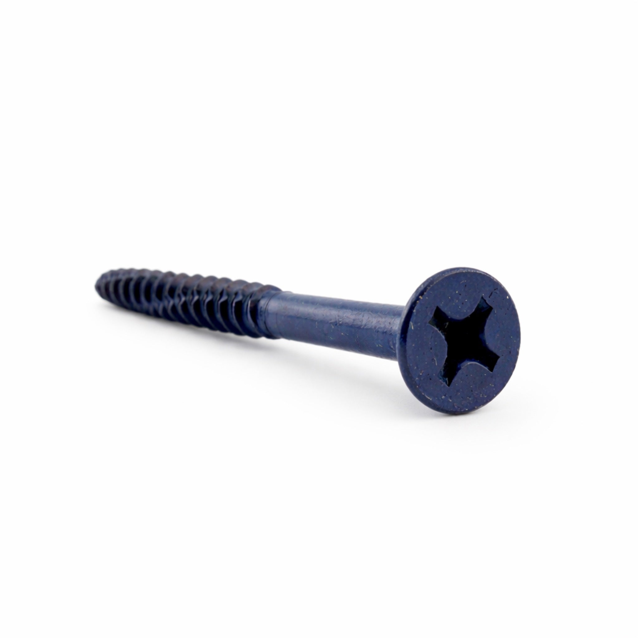 Phillips Head Tapcon-Style Blue Concrete Screw 1/4" x 3.25" (100/bx)