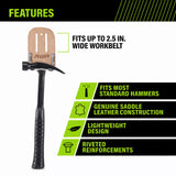AWP Leather Hammer Holder w/ Belt Loop