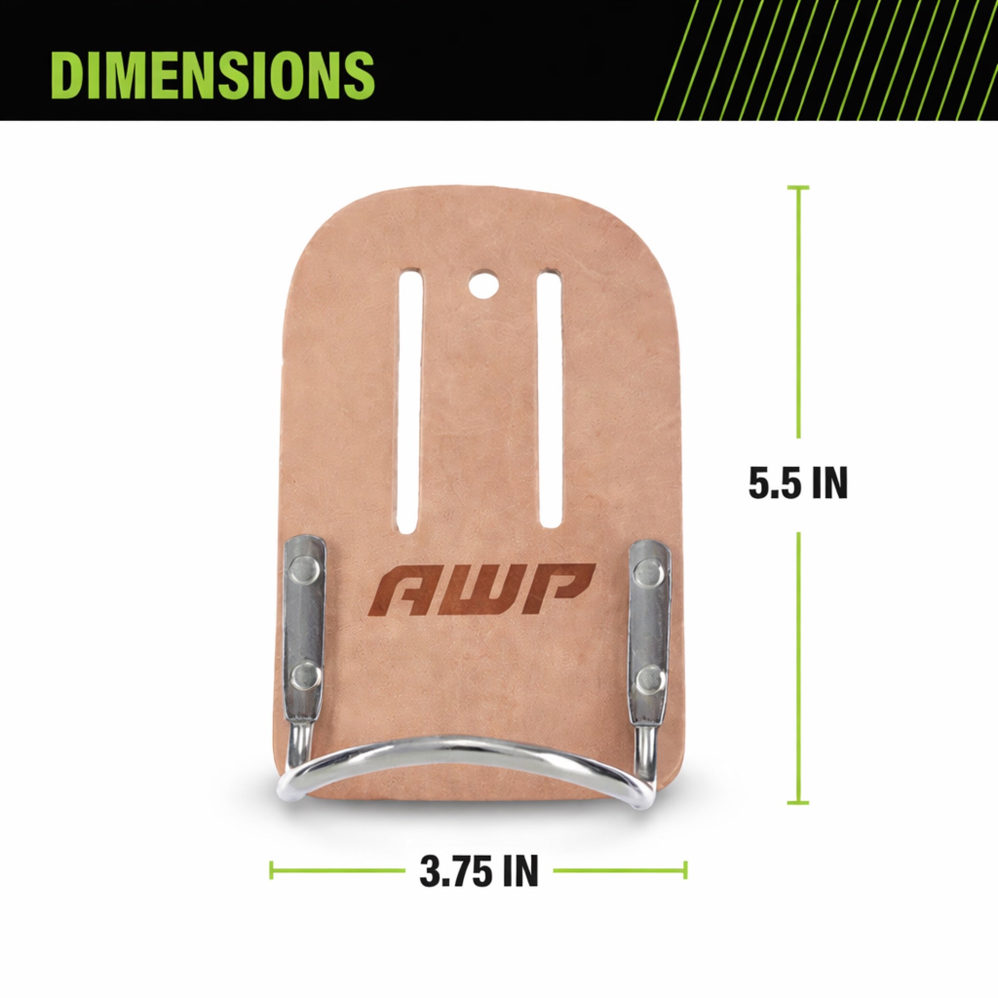 AWP Leather Hammer Holder w/ Belt Loop