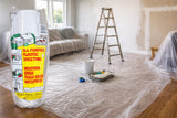 10' x 25' Clear 3 mil Plastic Sheeting - Dropcloth General Purpose Barrier