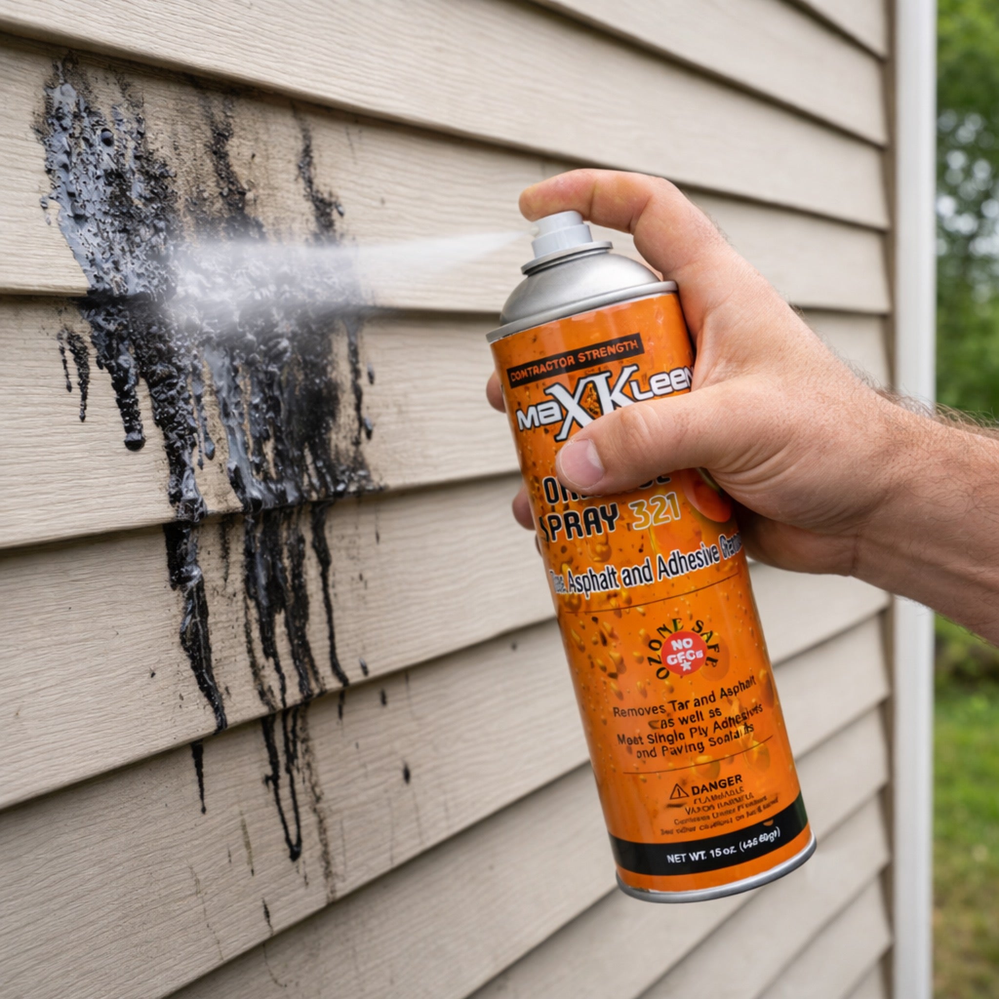 321 Orange Spray Max Kleen Citrus Cleaner 15oz - Tar, Asphalt & Adhesive Remover