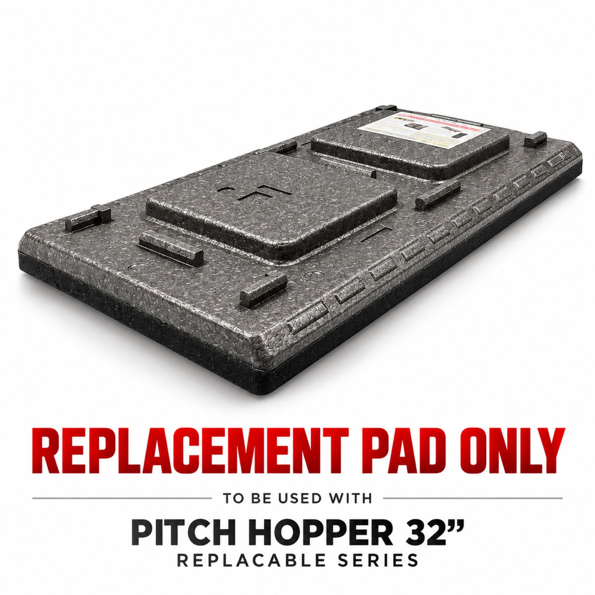 The Pitch Hopper - Replaceable Series - REPLACEMENT PAD (32")