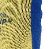Cor-Grip II 10-Gauge Spun Polyester Shell Premium Blue Crinkle Latex Palm Gloves