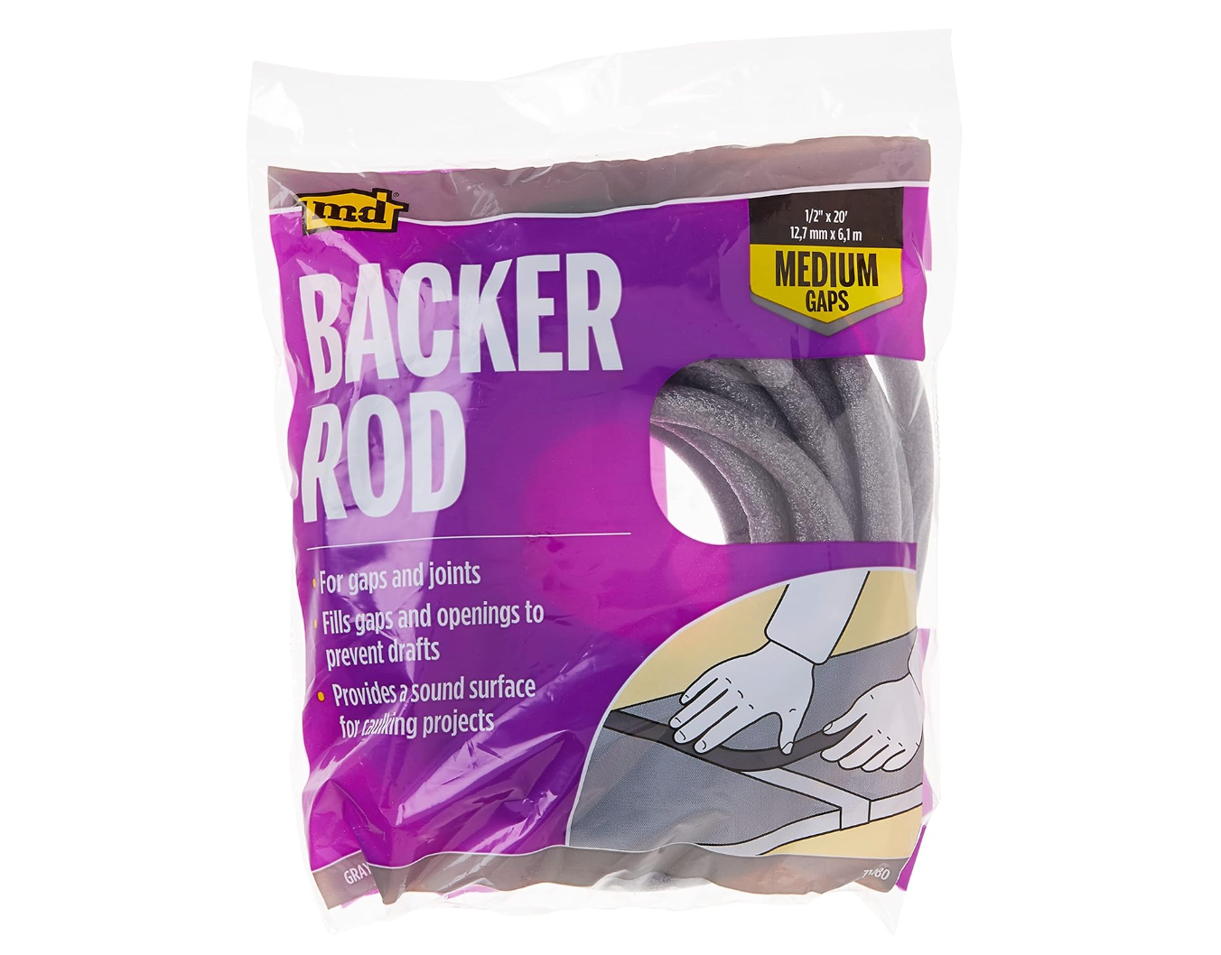 Backer Rod - 1/2" X 20' #MD 71480
