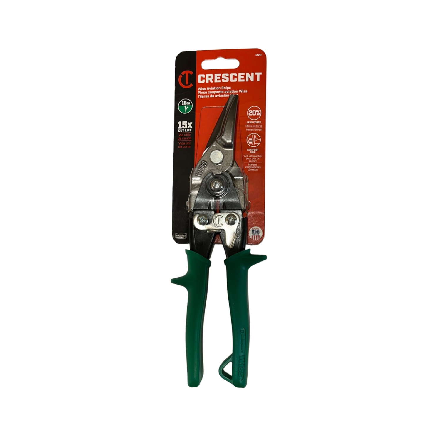 Wiss Aviation Snip Right M2R (Green)