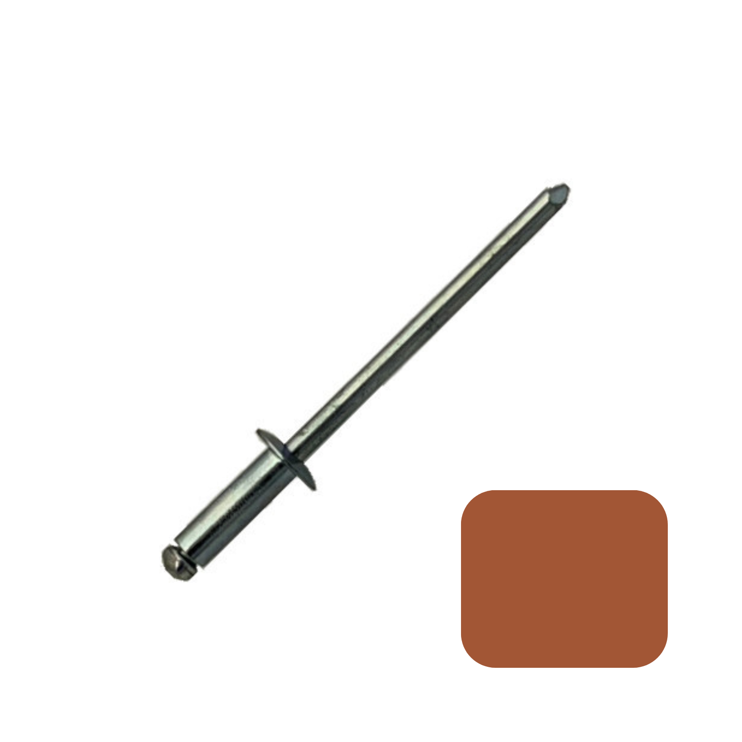 Blind Pop Rivets for Gutters & Sheet Metal - Aluminum, Copper, Stainless Steel (100/bag)