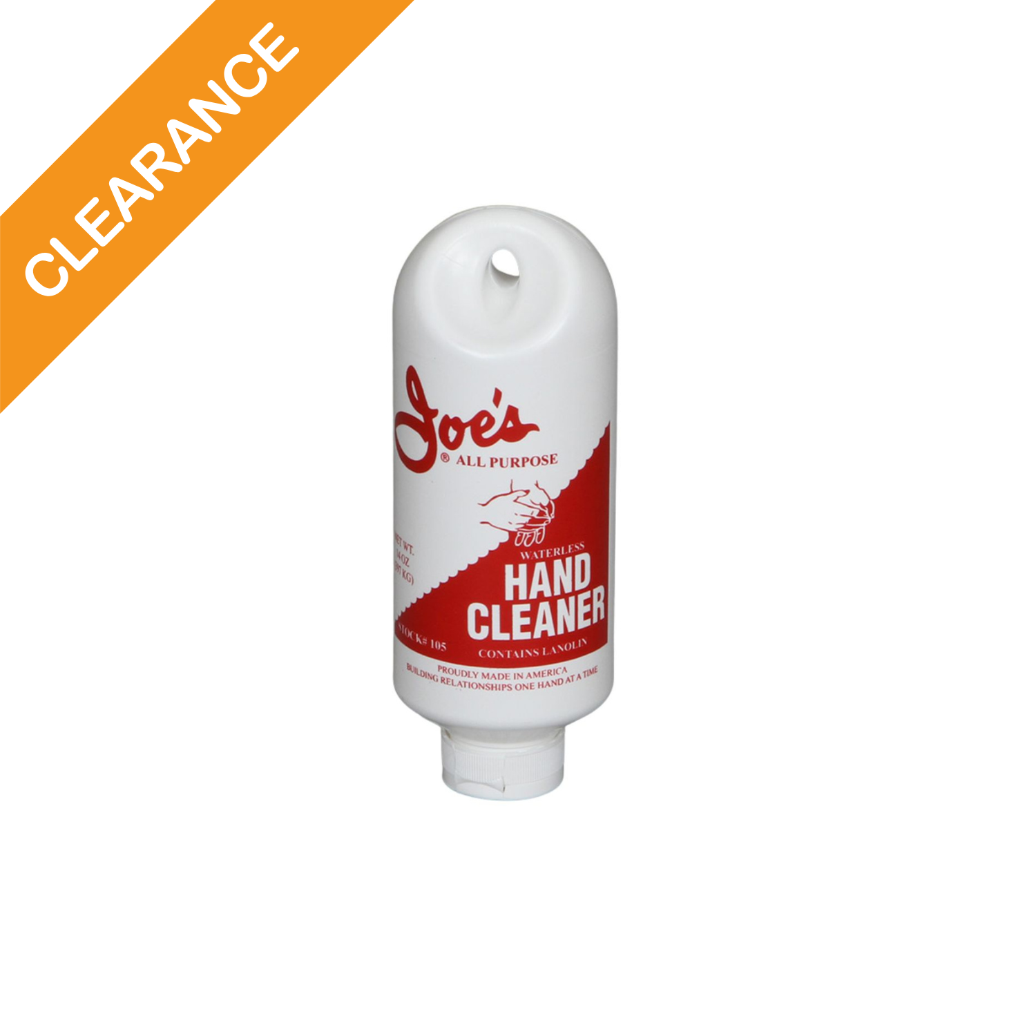 Joe's Waterless Hand Cleaner 14oz