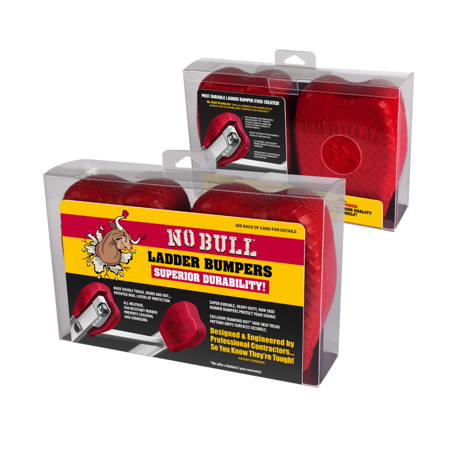 No Bull Ladder Bumpers - Ladder Mitts (2pk)