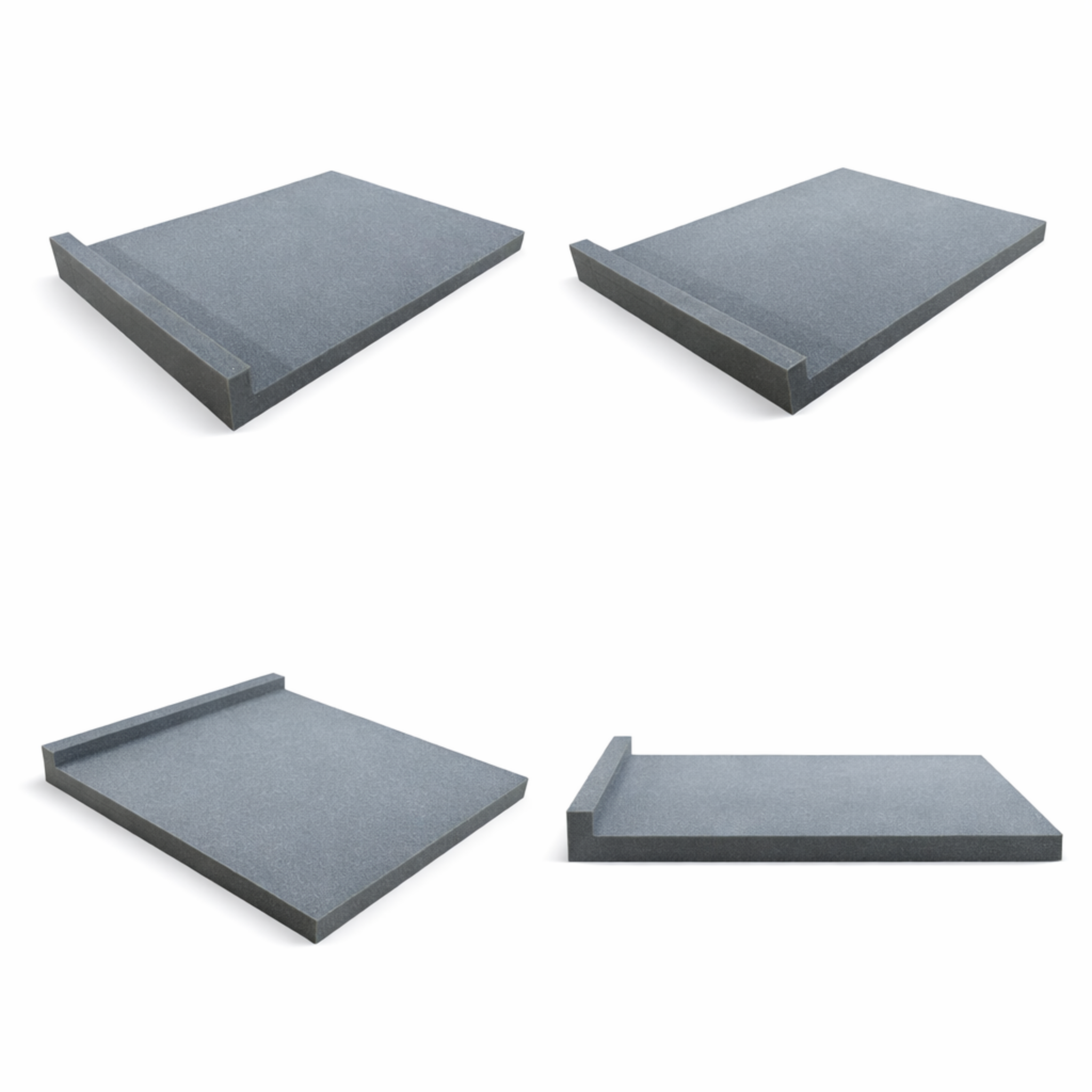 Shingle Pad - Charcoal Foam Cushion for Knees & Shingles 24" x 36"