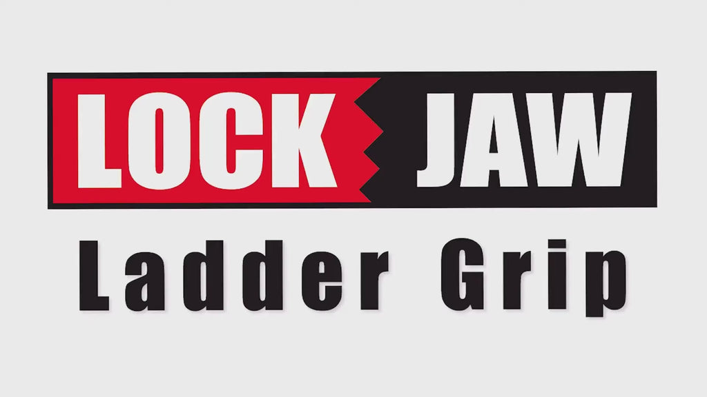 Lock Jaw Ladder Grip - Roof Ladder Stabilizer Hook for Gutter