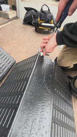 SunSafe Shield - Umbrella Shade Attachment for Pitch Hopper® Roofing Wedge