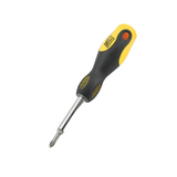 6 in 1 Screwdriver with Rubber Triangular Handle