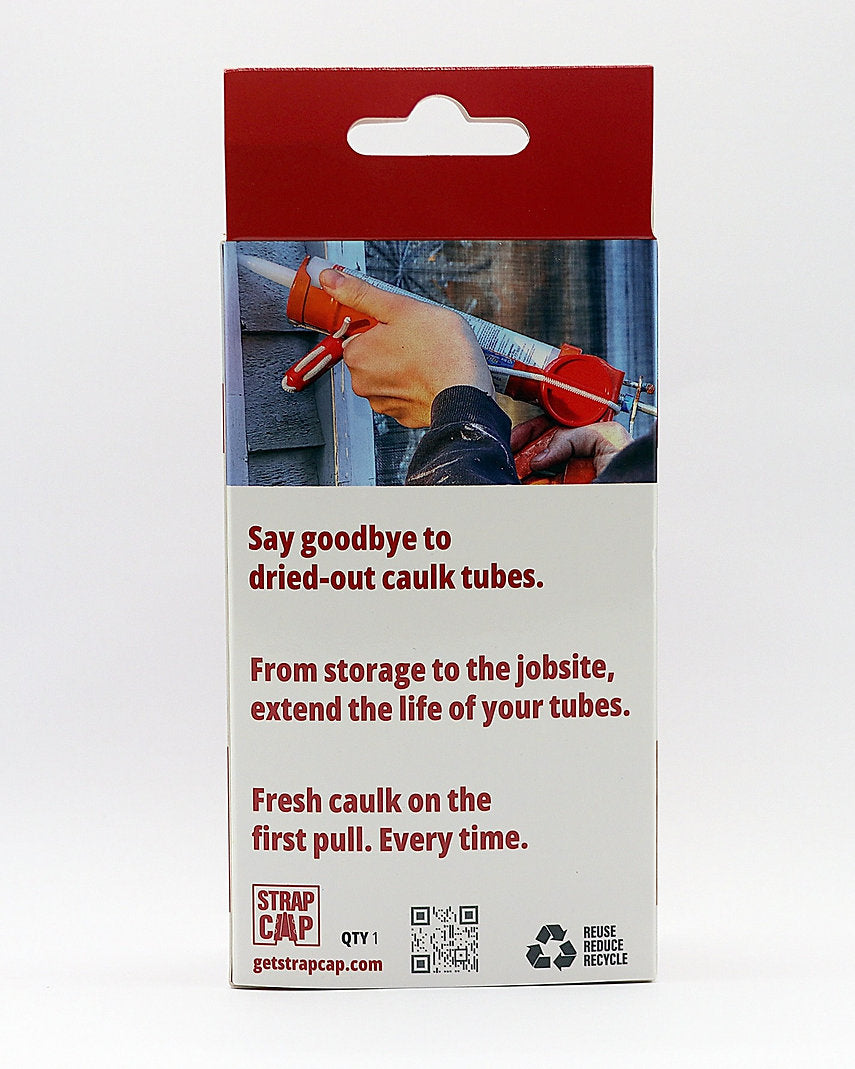 StrapCap Caulk Saver 1pk